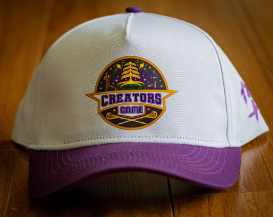 Creators Game Snap Back - Purple & White