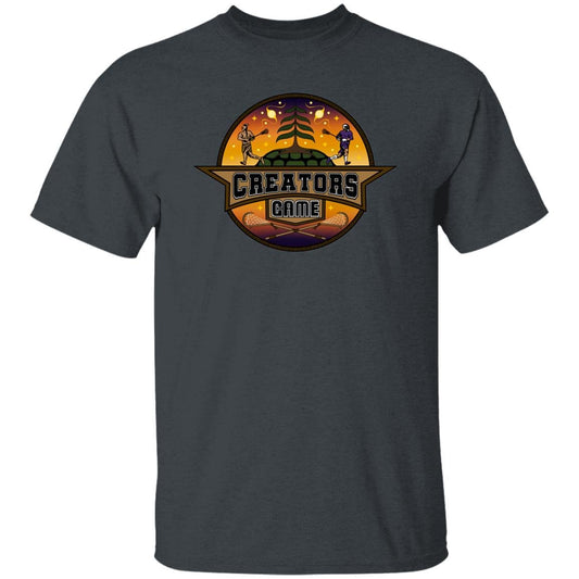 Creators Game Lacrosse T-shirt / Orange & Grey