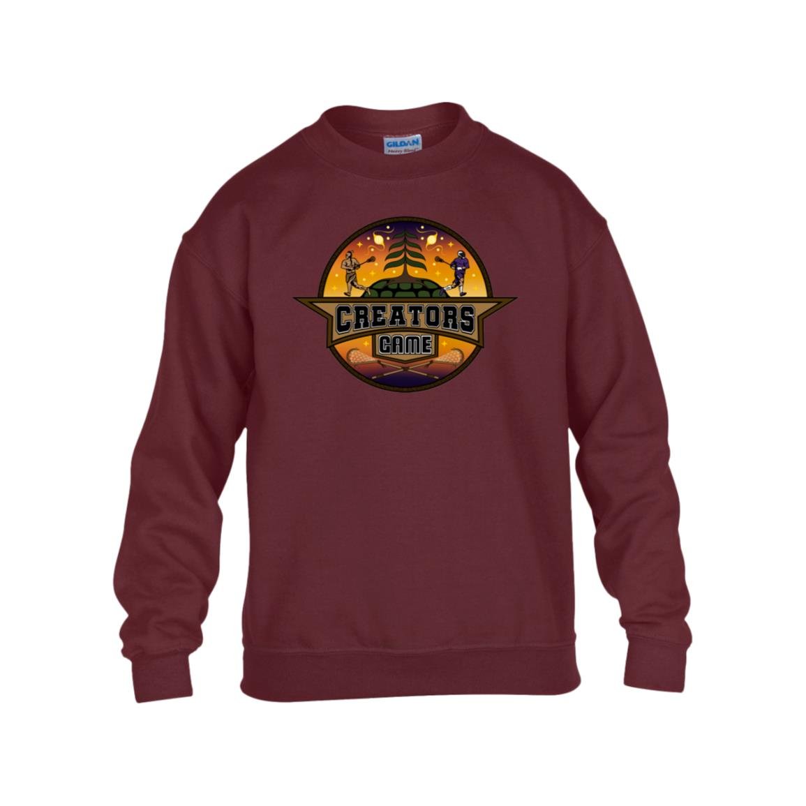 Creators Game Kids Fleece Crewneck
