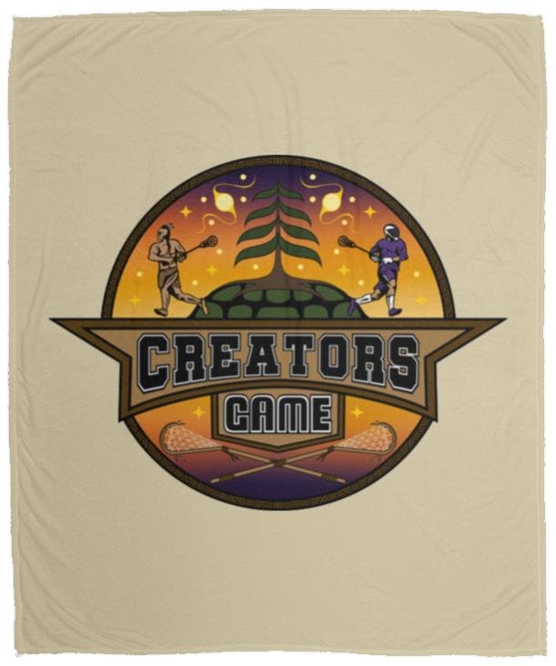 Creators Game Light Cozy Plush Fleece Blanket (Double)