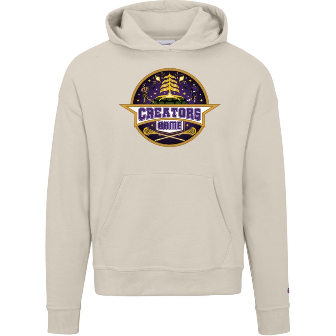 Gamer Life Blast hot Processing Versus White Champion Sweatshirt