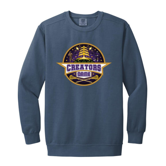 Creators Game Blue Adult Comfort Crewneck