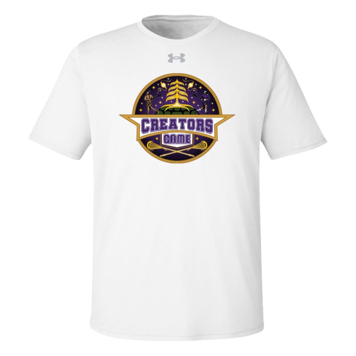 Creators Game Men's Purple Under Armour Team Tech Tee